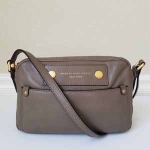 Marc Jacobs "Preppy" Leather Camera Crossbody Bag